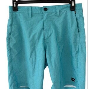 Billabong Men's Aqua Shorts 31 Chino Pockets Surf Surfing Casual Lightweight